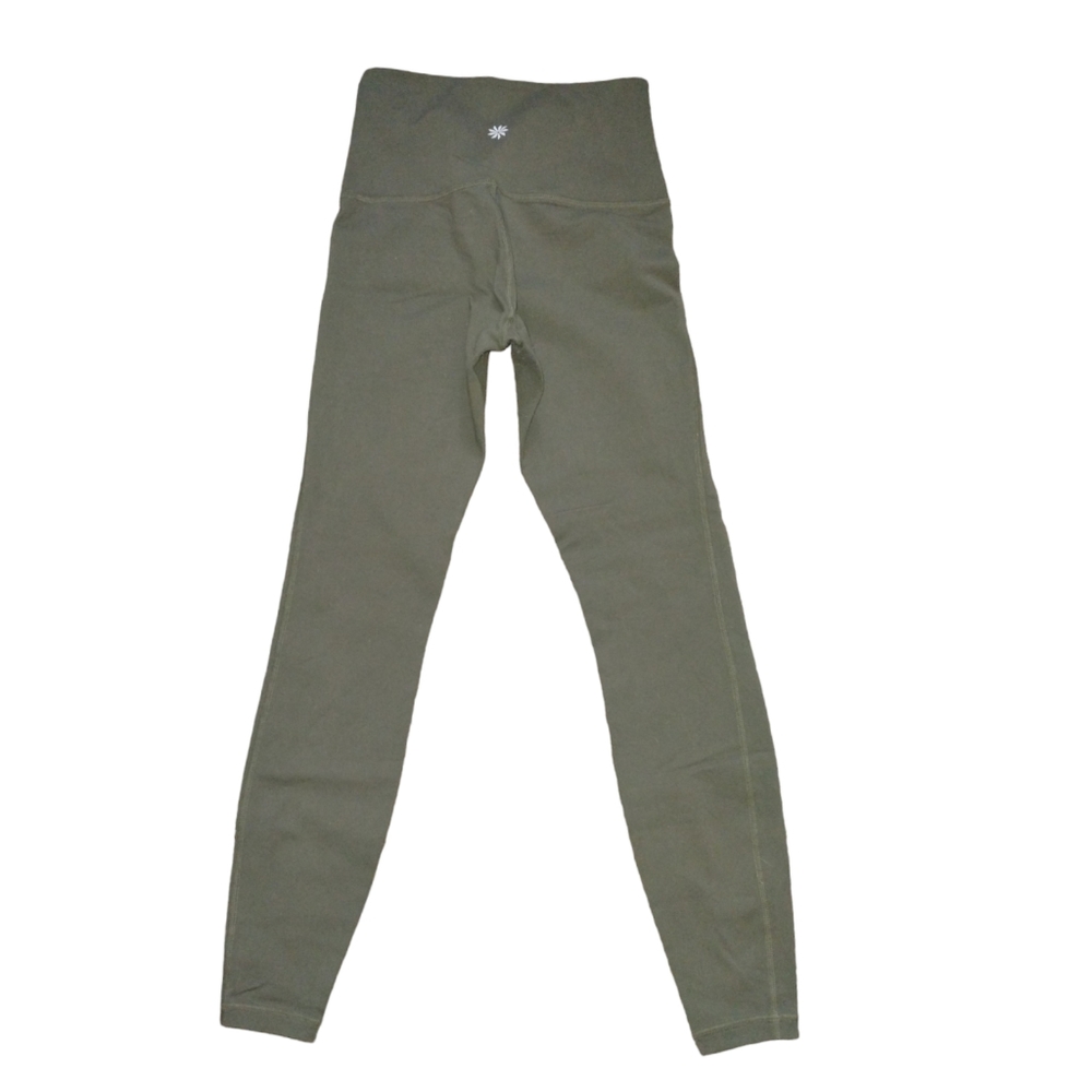 Athleta olive green leggings size xxs
